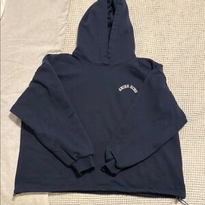 Anine Bing Navy Hoodie